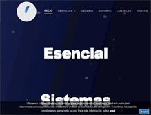 Tablet Screenshot of esencialsistemas.com
